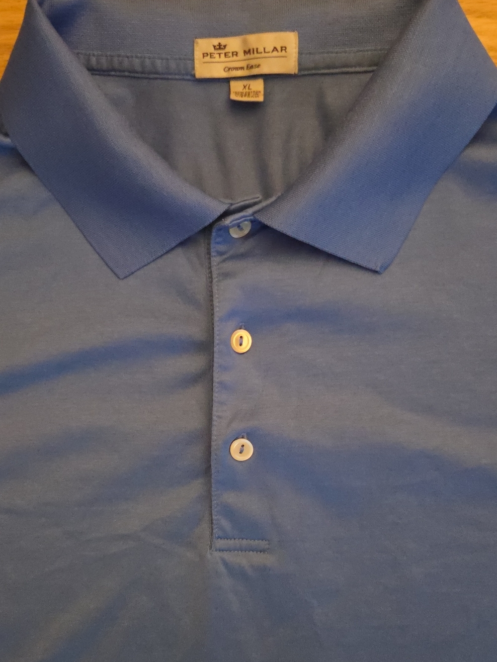 Peter Millar Crown Ease Men's Polo Shirt Blue XL